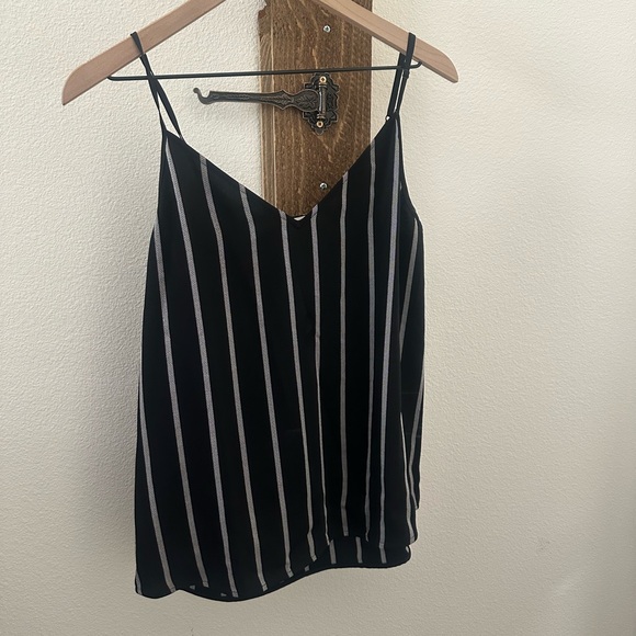 Babaton Black and White Striped Camisole - Picture 3 of 6